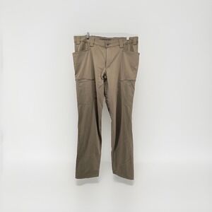 Duluth Trading Flexpedition Pants 38x34 Khaki Stretch Hiking Outdoor